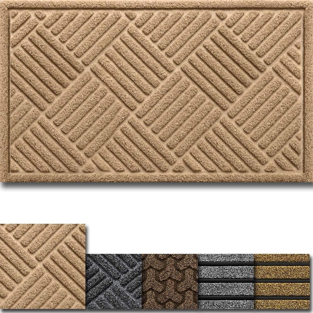 Amagabeli 2 Pack Outside Doormat for Front Door 18x 30 Outdoor Mats