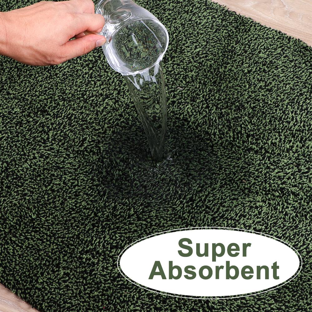 BEAU JARDIN Indoor Doormat Super Absorbent Mud Front Door Mat 36x24 –  Amagabeli